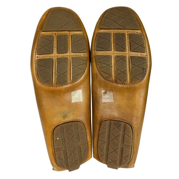 Bacco Bucci Italy Loafers  Men\'s Size 9.5  Tan Leather Driving Moc Shoes main image 11